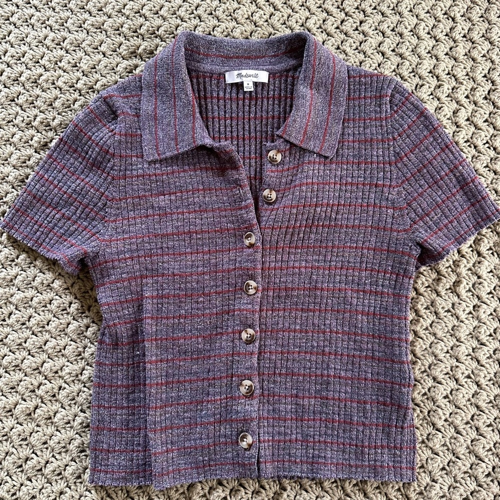 Madewell Knit Crop Tee